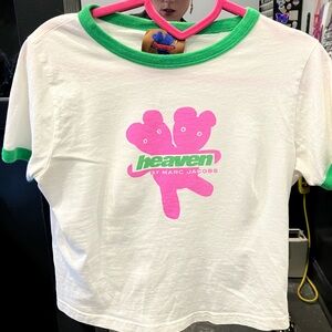 Heaven by Marc Jacobs Small Pink Teddy T-shirt